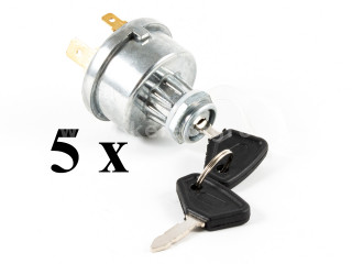 Ignition and glow switch for tractors, set of 5 pieces, SPECIAL OFFER! (1)