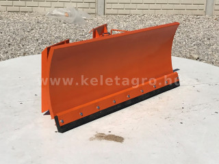 Snow plow 140cm, hidraulic lifting, manual angle adjustment, for skid steer loaders, Komondor STLR-140/B kf (1)