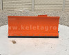 Snow plow 140cm, hidraulic lifting, manual angle adjustment, for skid steer loaders, Komondor STLR-140/B kf (8)