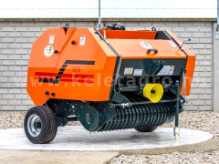 Round baler for Japanese compact tractors, 70x100cm, Komondor RKB-1070 - Implements - Balers