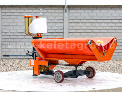 Bale wrapper for Komondor RKB850, RKB870 and RKB1070 round balers - Implements - Balers