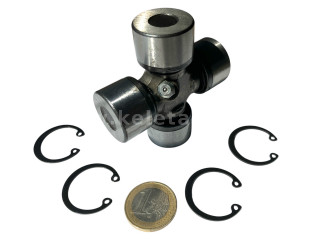 Kreuzgarniture für Gelenkwelle 25x63,8 mm, außere Seegerring, für japanischen Kleintraktoren, SONDERPREIS! (1)
