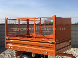 Extra high side panel kit(wire mesh) for Komondor SPK series trailers (1)