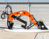 Front loader for Kubota GB200 Japanese compact tractors, Komondor PHR-GB200 (2)