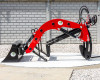 Frontlader für Yanmar AF-16 japanischen Kleintraktor, Komondor PHR-AF-16 (6)