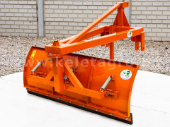 Rear mounted snow plow 140cm, manual angle adjustment, Komondor SHLR-140 - Implements - 