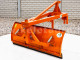 Rear mounted snow plow 140cm, manual angle adjustment, Komondor SHLR-140