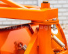 Rear mounted snow plow 140cm, manual angle adjustment, Komondor SHLR-140 (7)