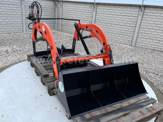 Front loader for Kubota B1402DT Japanese compact tractors, Komondor PHR-B1402DT (1)