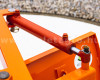 Rear mounted snow plow 140cm, hidraulic angle adjustment, Komondor SHLRH-140 (7)