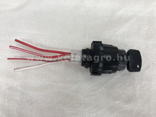 Tractor ignition switch, 4-wired, used (1)