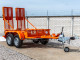 Force transporter trailer for Force mini excavators, Komondor FPK-2000