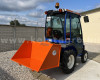 Transport box 130 cm, hidraulic dumping,  for Japanese compact tractors, Komondor SZL-130/H  (5)