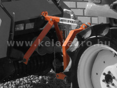 Universal towing device for round baler Komondor RKB-1070 - Implements - 