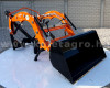 Front loader for Hinomoto HM255 compact tractors, Komondor (11)