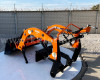 Front loader for Hinomoto HM255 compact tractors, Komondor (17)