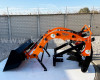 Front loader for Hinomoto HM255 compact tractors, Komondor (3)