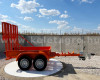 Force transporter trailer for Force mini excavators, Komondor FPK-2600 (3)