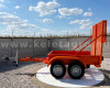 Force transporter trailer for Force mini excavators, Komondor FPK-2600 (7)