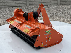 Flail mower 125 cm, with hammers, with openable rear door, for Japanese compact tractors, EFGC 125D, SPECIAL OFFER - Implements - Topper mowers and flail mowers