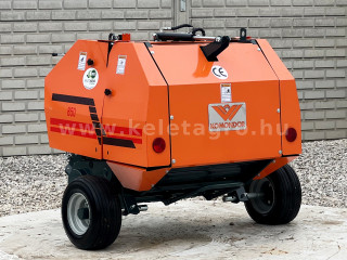 Round baler for Japanese compact tractors, 50x70cm, with net wrapper Komondor RKB-850N (1)