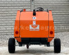 Round baler for Japanese compact tractors, 50x70cm, with net wrapper Komondor RKB-850N (8)