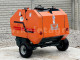 Round baler for Japanese compact tractors, 60x70cm, with net wrapper Komondor RKB-870N