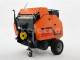 Round baler for Japanese compact tractors, 60x70cm, with net wrapper Komondor RKB-870N