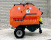Round baler for Japanese compact tractors, 60x70cm, with net wrapper Komondor RKB-870N (6)