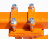 Plug cu 2 brazdare, pentru 16-23CP tractoare mici japoneze, Komondor SE-2 (12)